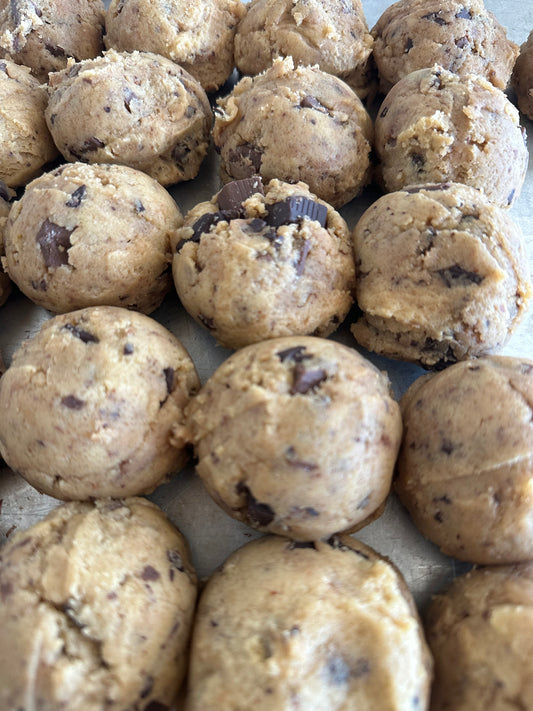 Browned Butter Chocolate Chunk Cookie Dough (6xl cookies)